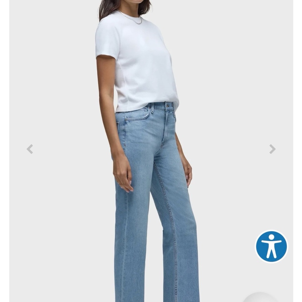 Hudson Jeans Womens Remi Americana Straight Jean, Blue - Picture 7 of 10